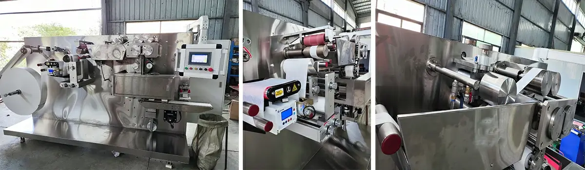 baby wet wipes packaging machine production line