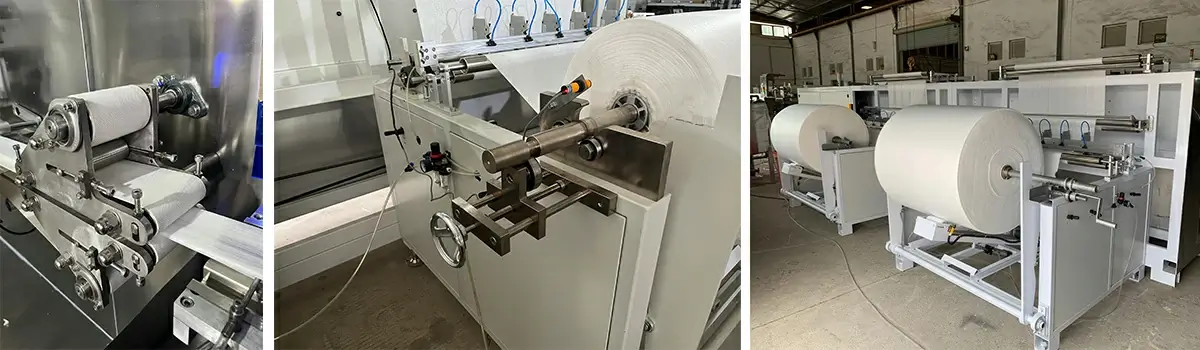 machines for making wet wipes