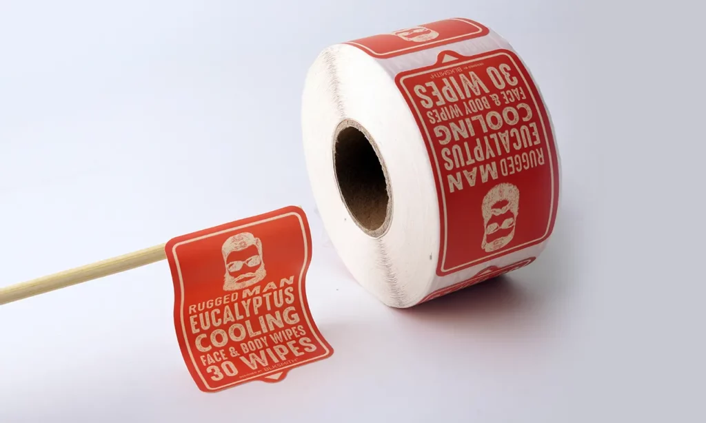 Adhesive Metal Label Sticker for Bottle